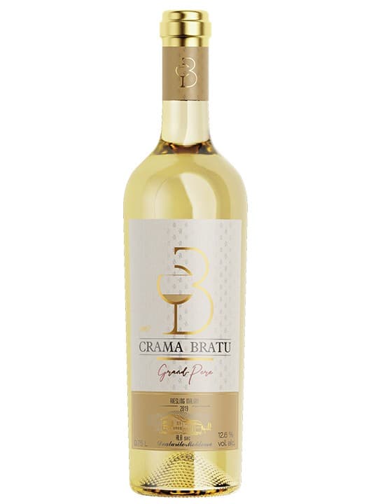 Crama Bratu Riesling Italian - Vin alb sec 0.75L