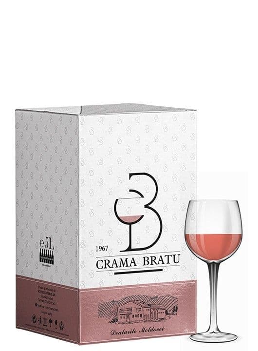 Crama Bratu Cupaj Rose - Vin rose demisec 5L