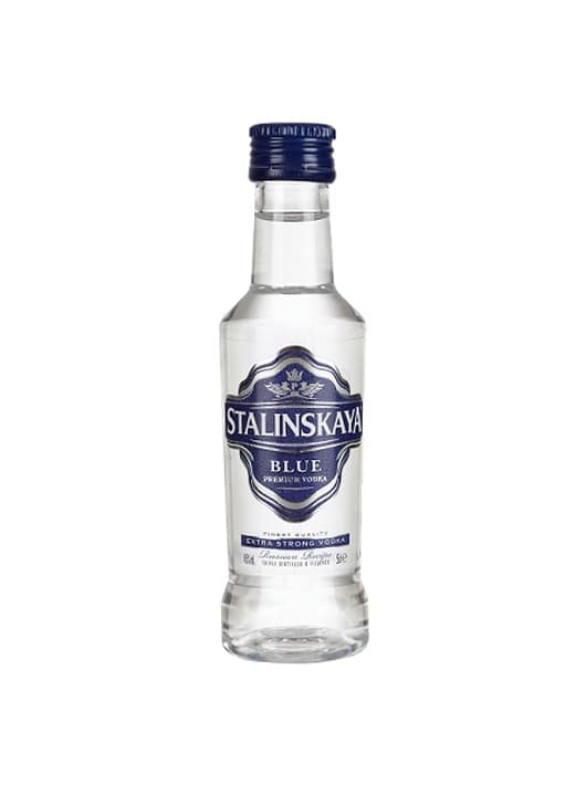 Stalinskaya Blue Vodka Miniatura 50ml