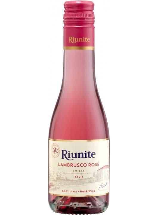 Riunite Lambrusco Rose Emilia IGT 0.187L