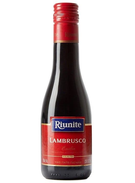 Riunite Lambrusco Rosu Emilia IGT 0.187L