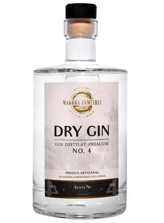 Magura Zamfirei Dry Gin No.4 0.5l