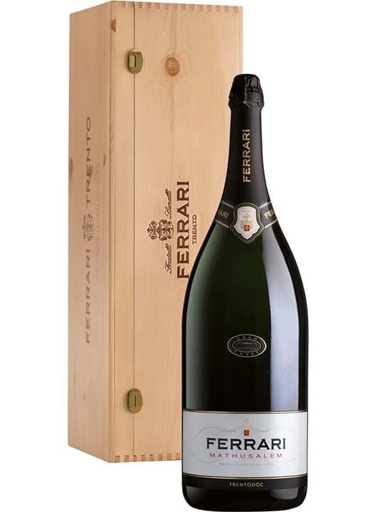 Ferrari Brut Gran Cuvee Mathusalem 6L Cutie Lemn