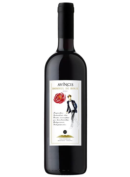 Avincis Domnul de Roua in Rosu - Vin rosu sec 0.75l