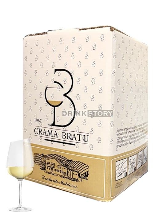 Crama Bratu Aligote demisec cutie 5L