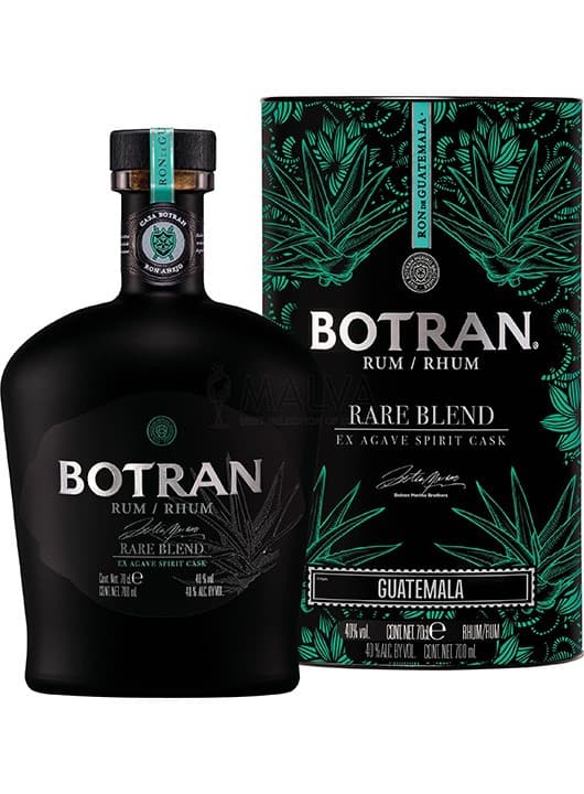 Botran Guatemala Rare Blend Ex Agave Cask Rum 40% 0.7l Giftbox