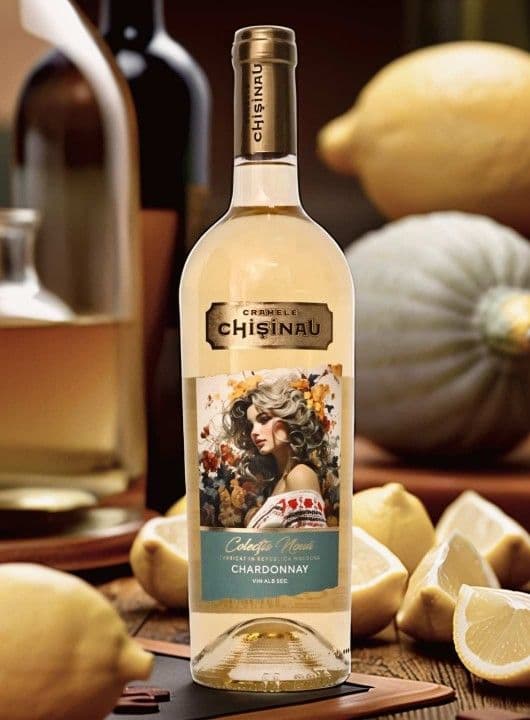 Cramele Chisinau Colectie Noua Chardonnay 0.75L - thumbnail 2