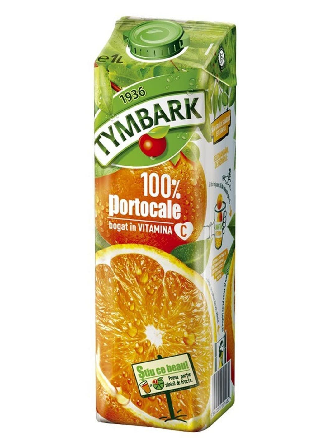 Tymbark Suc natural de portocale 1L