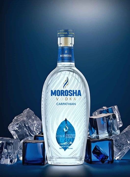 Morosha Carpathian Vodka 40% 0.5L - thumbnail 2