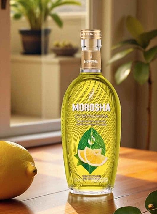 Morosha Citron Flavoured Vodka 28% 0.5L - thumbnail 2