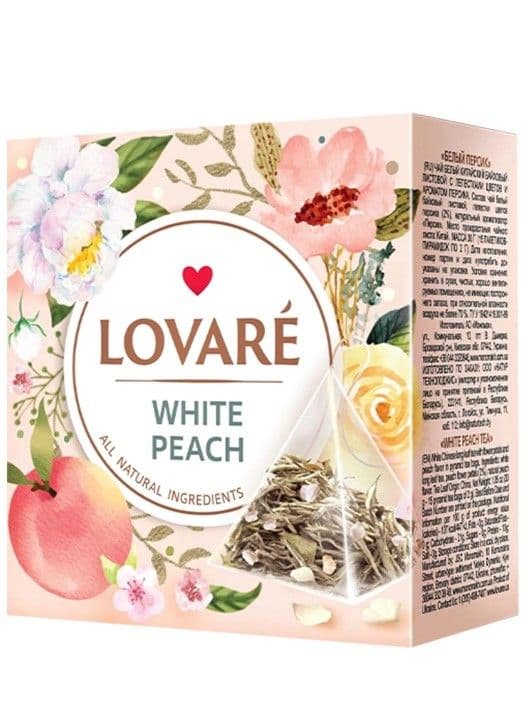 Ceai Lovare Piramide White Peach 15buc