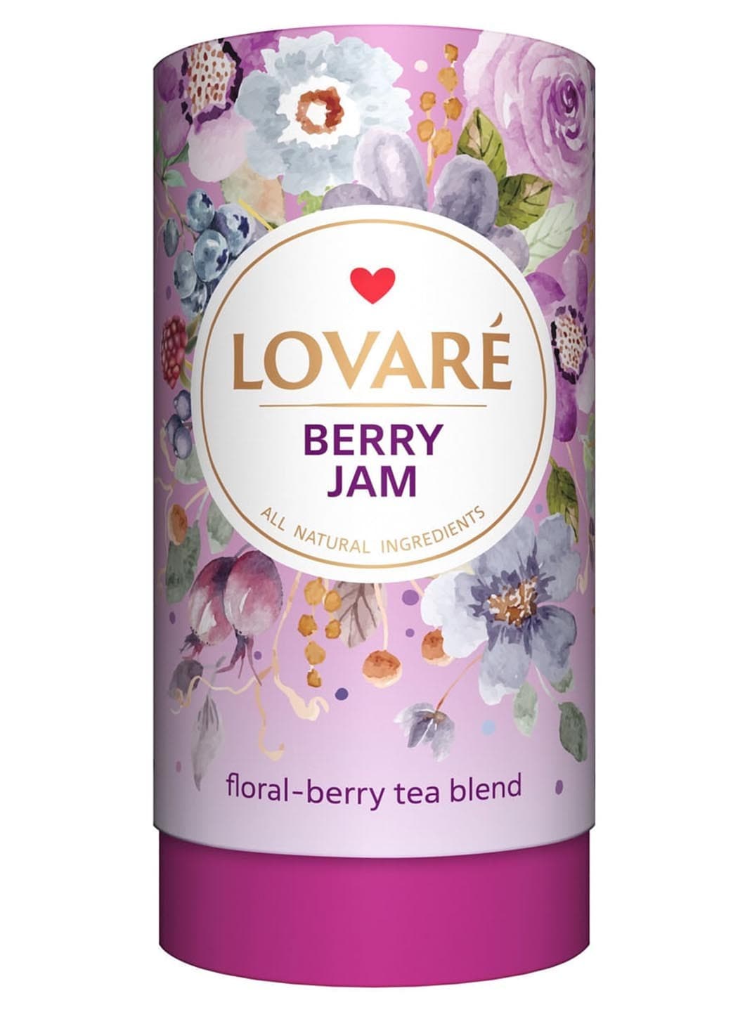 Ceai Lovare Berry Jam Tube 80g - Infuzie de fructe de padure