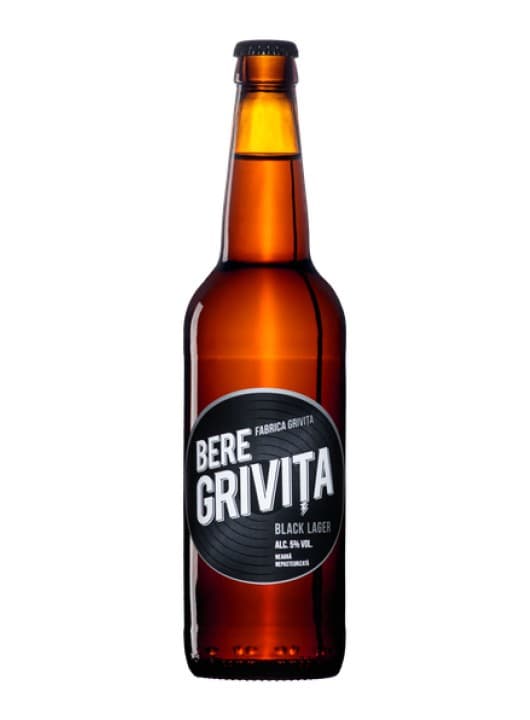 Bere Grivita Black Lager 5% 0.5L