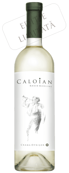 Vin alb sec Crama Oprisor Caloian Riesling de Rhin 0.75L