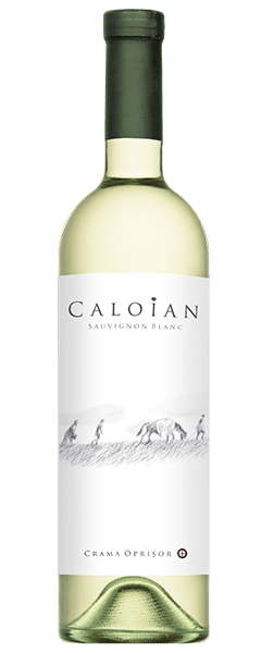 Vin alb sec Crama Oprisor Caloian Sauvignon Blanc 0.75L