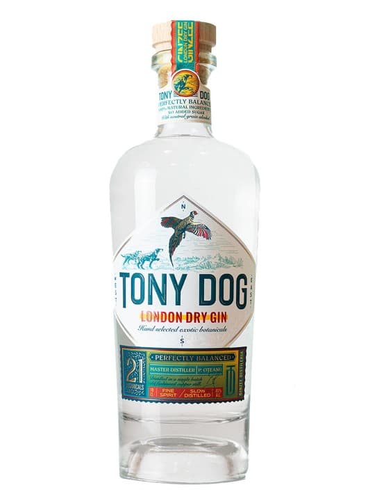 Tony Dog London Dry Gin 45% 0.7L