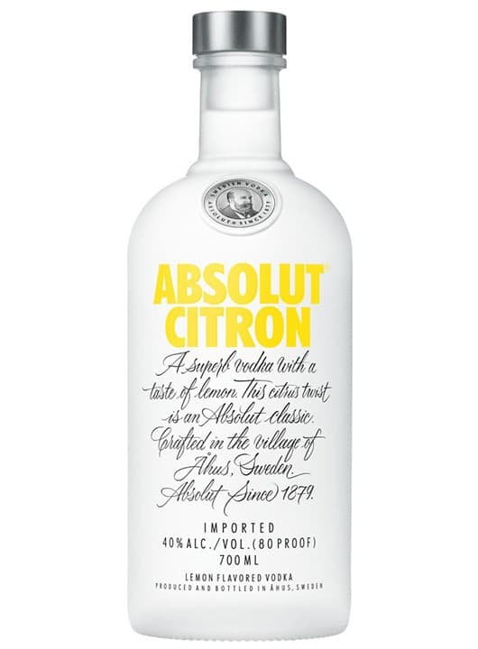 Absolut Citron Vodka 0.7L