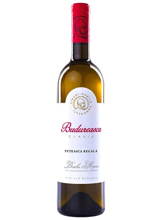 Budureasca Clasic Feteasca Regala - Vin alb demisec 0.75l