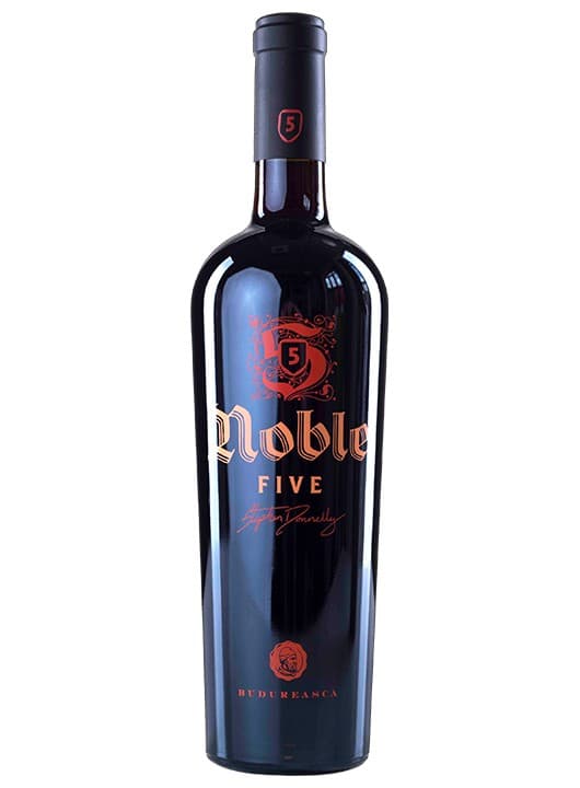 Budureasca Noble Five - Vin rosu sec 0.75l