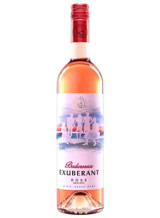 Budureasca Exuberant Rose - Vin rose demisec 0.75l