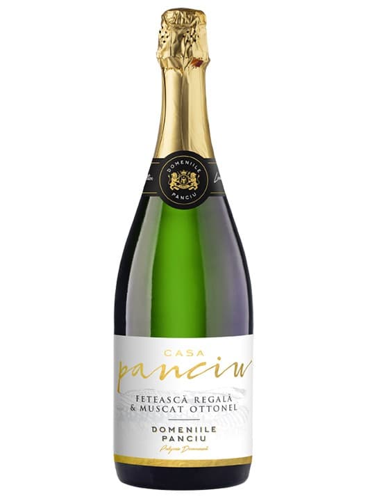Casa Panciu Feteasca Regala & Muscat Ottonel - Vin spumant alb demisec 0.75l