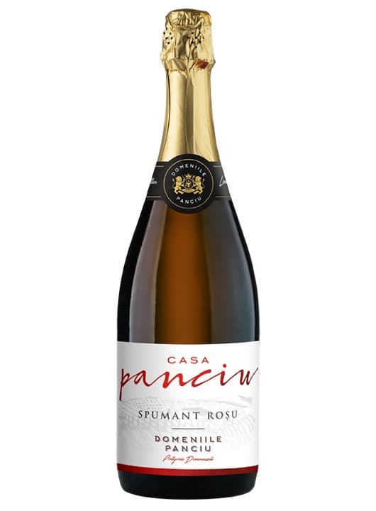 Casa Panciu - Vin spumant rosu demisec 0.75l