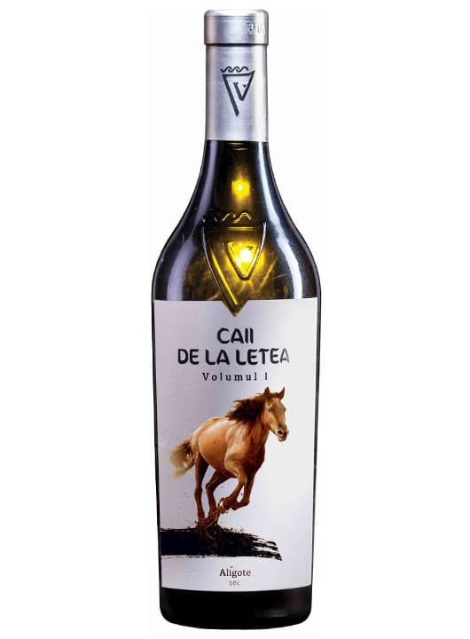 Sarica Niculitel Caii de la Letea Vol. I Aligote - Vin alb sec 0.75L
