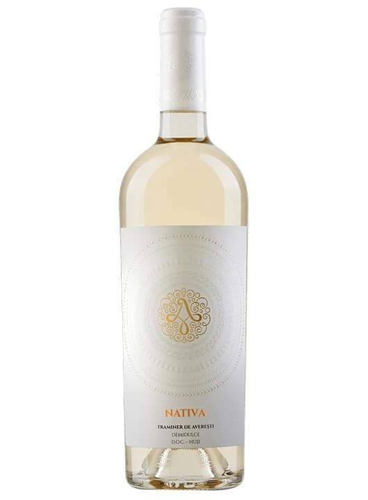 Domeniile Averesti Nativa Traminer de Averesti - Vin alb demidulce 0.75L