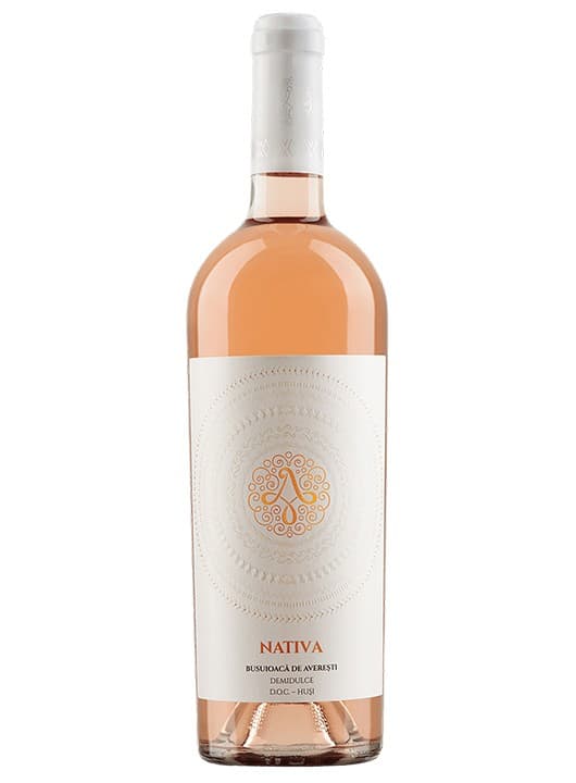 Domeniile Averesti Nativa Busuioaca de Averesti - Vin rose demidulce 0.75L