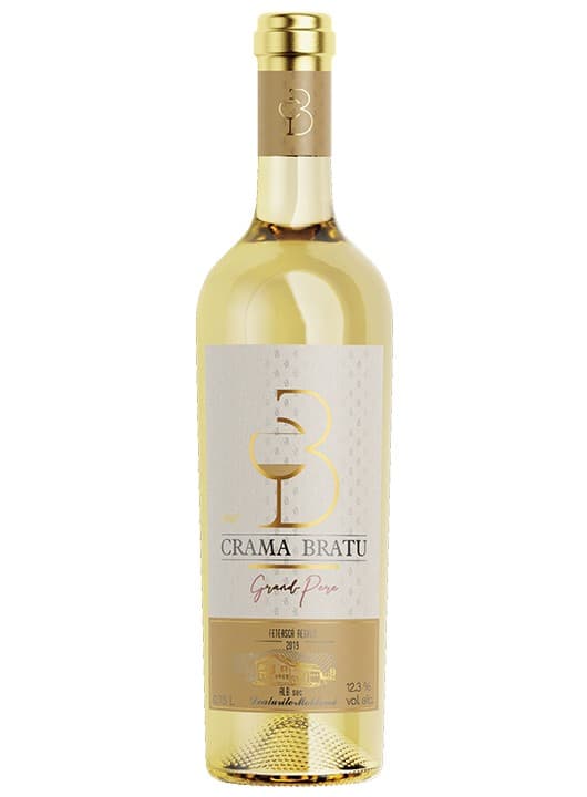 Crama Bratu Feteasca Regala - Vin alb sec 0.75L