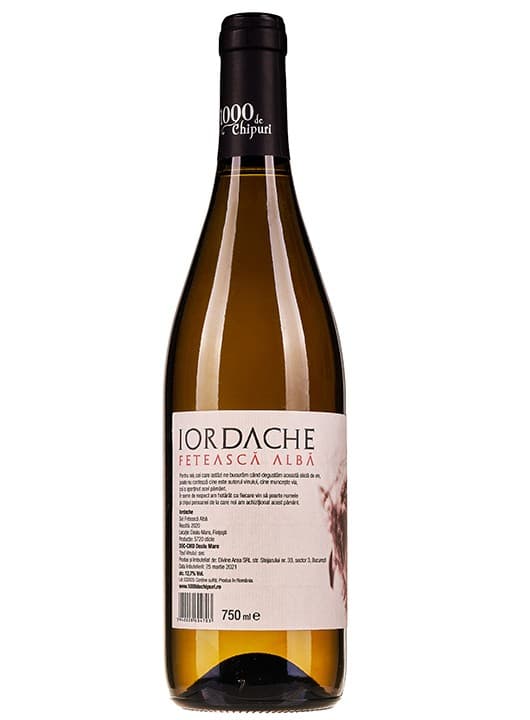 1000 de Chipuri Iordache - Vin alb sec 0.75l