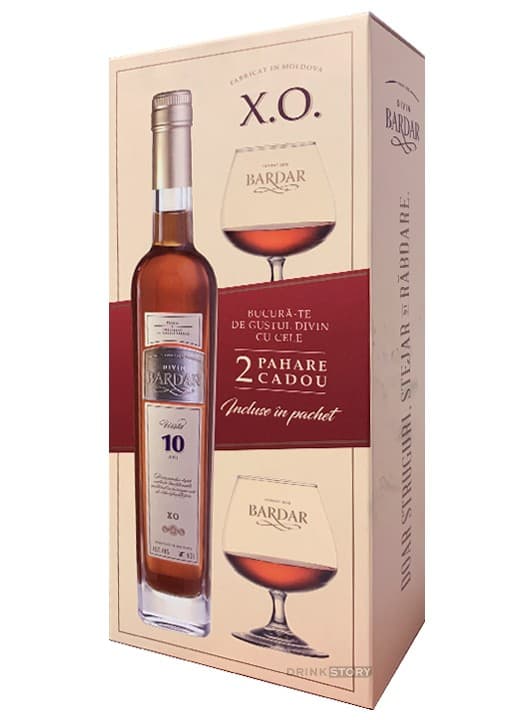 Bardar XO 10 Ani cu pahare