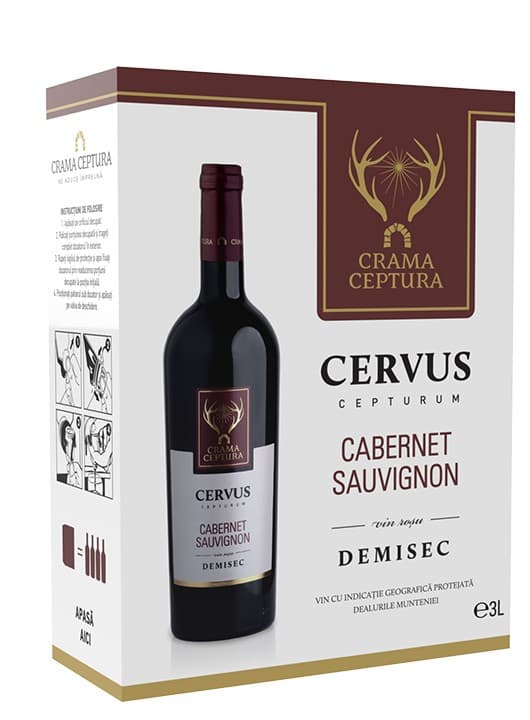Ceptura Bag in Box Vin Rosu Demisec 3l