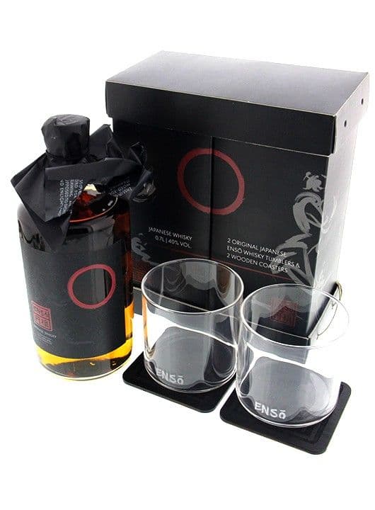 Enso Japanese Whisky cu pahare 0.7L