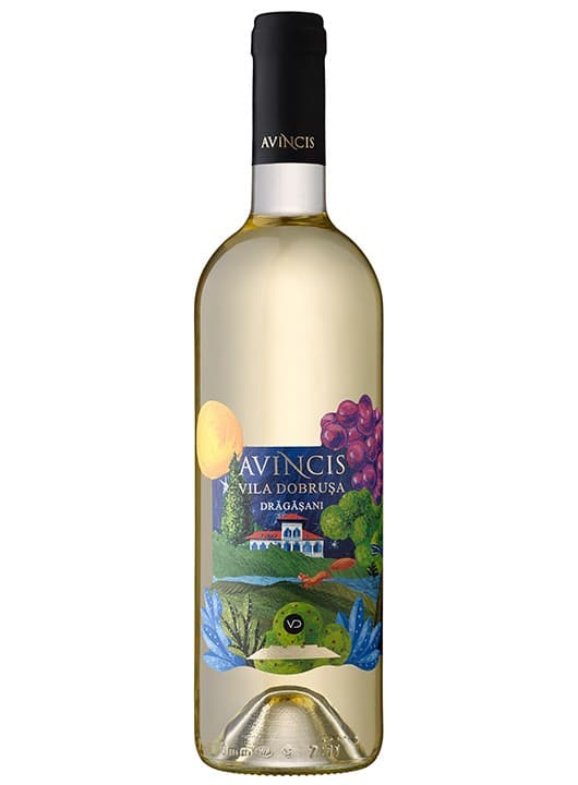 Avincis Vila Dobrusa Feteasca Regala & Pinot Gris & Tamaioasa - Vin alb sec 0.75l