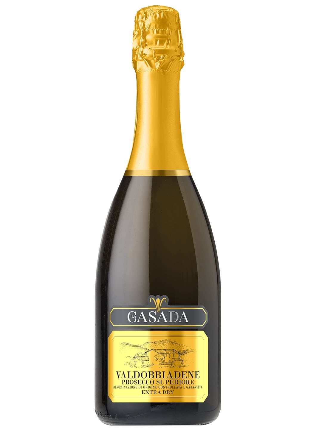 Casada Prosecco Superiore Extra Dry Valdobbiadene DOCG 0.75L
