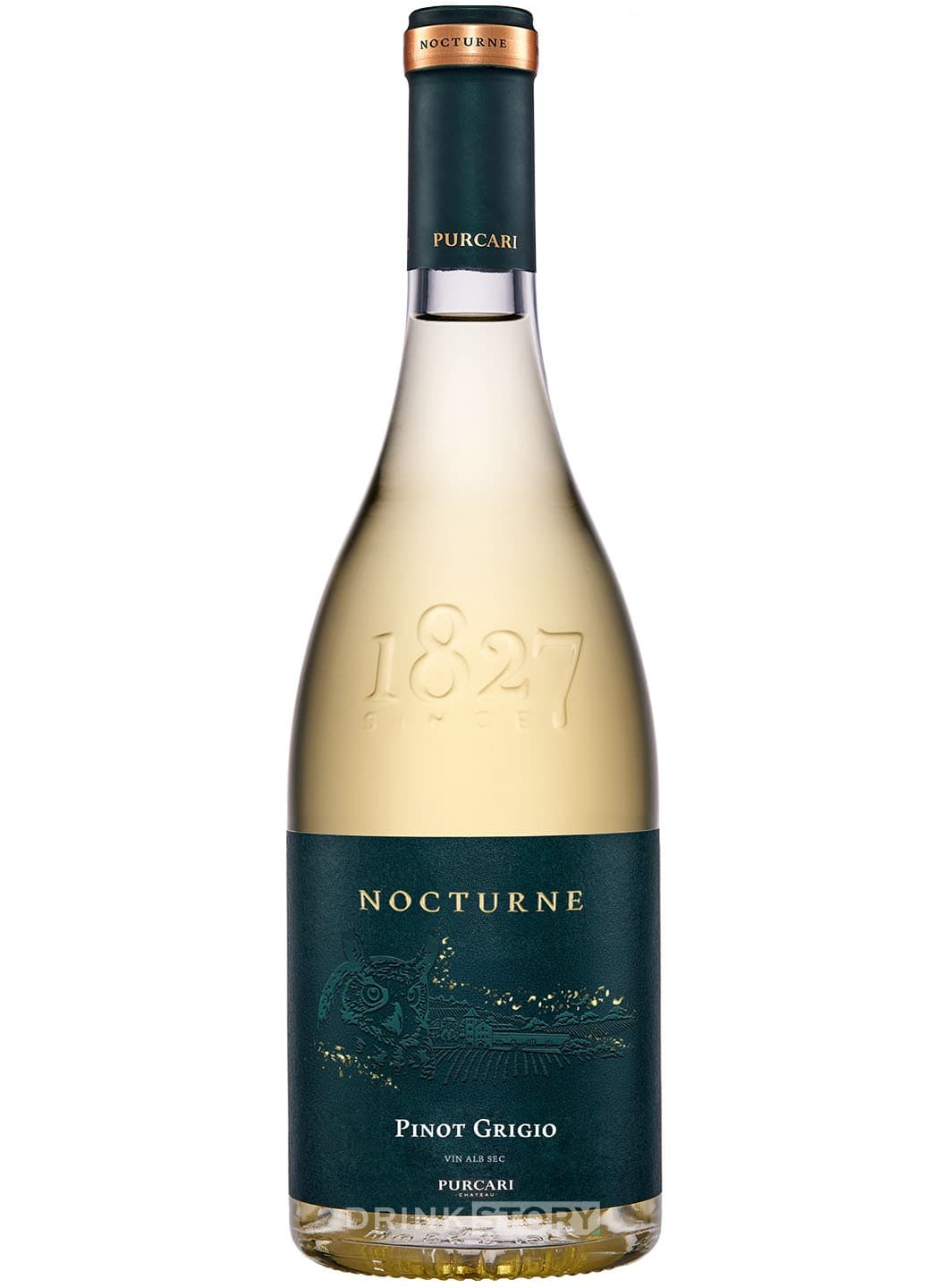 Purcari Nocturne Pinot Grigio - Vin alb sec 0.75L