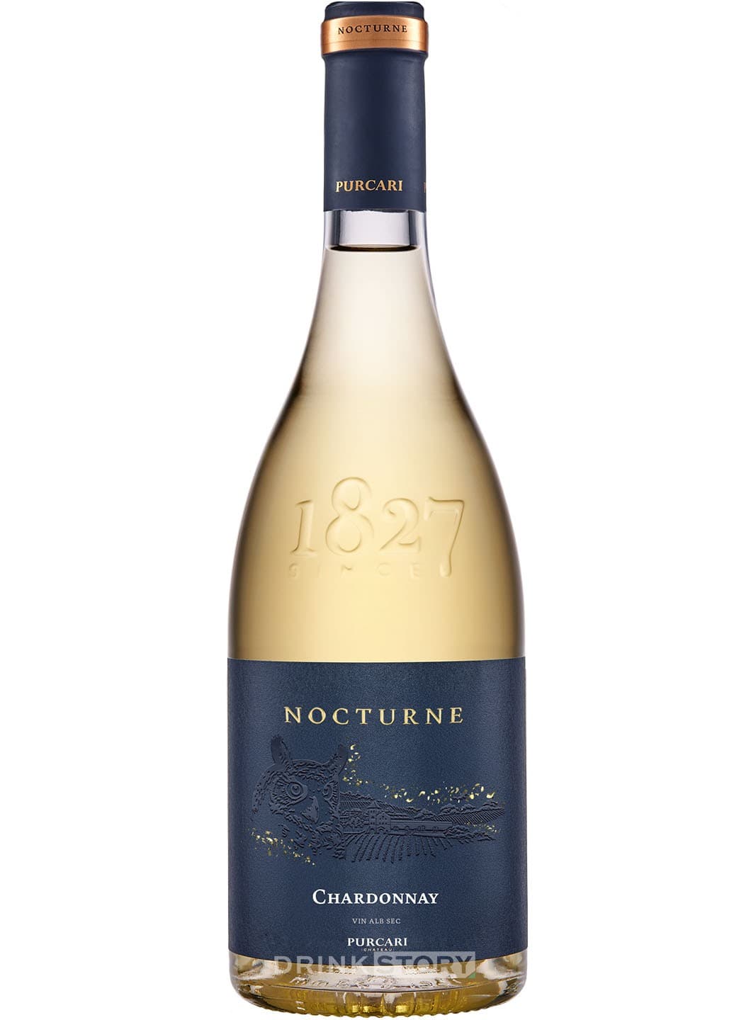 Purcari Nocturne Chardonnay - Vin alb sec 0.75L