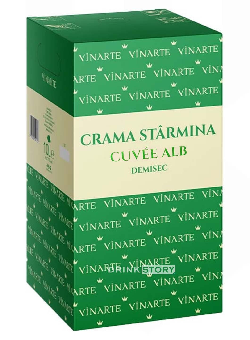 Vinarte Starmina Cuvee alb demisec Bag in Box 10L