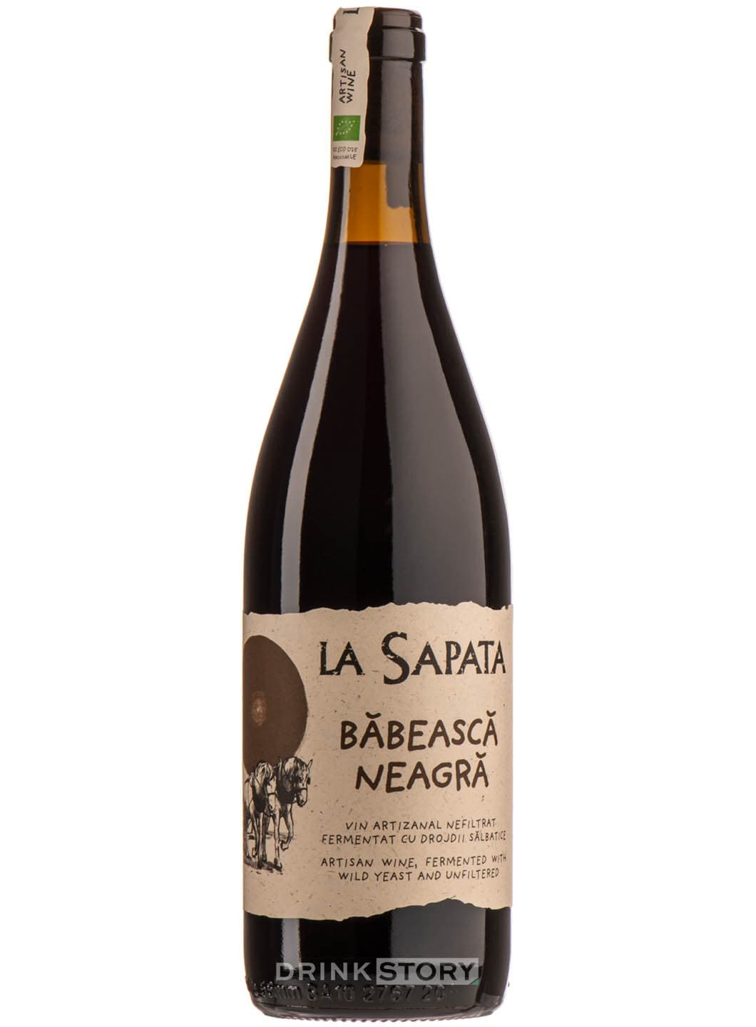 La Sapata Babeasca Neagra Nefiltrat BIO 12.5% 0.75L