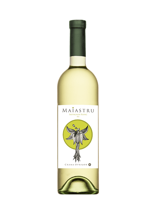 Vin alb sec Crama Oprisor Maiastru Sauvignon Blanc 0.75L
