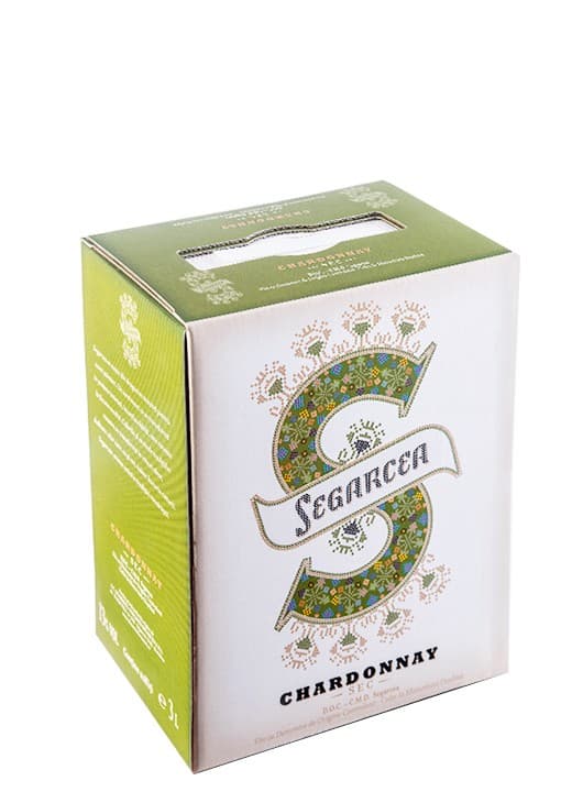 Domeniul Coroanei Segarcea Chardonnay - Vin alb sec Bag in Box 5L