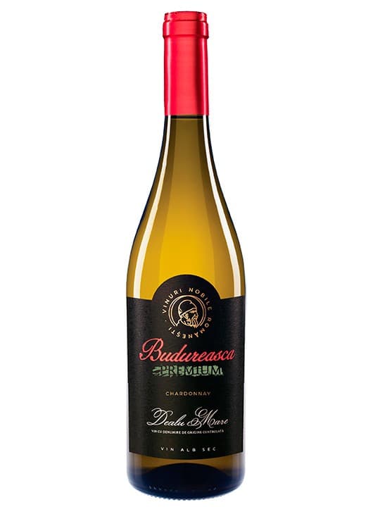 Budureasca Premium Chardonnay - Vin alb sec 0.75l