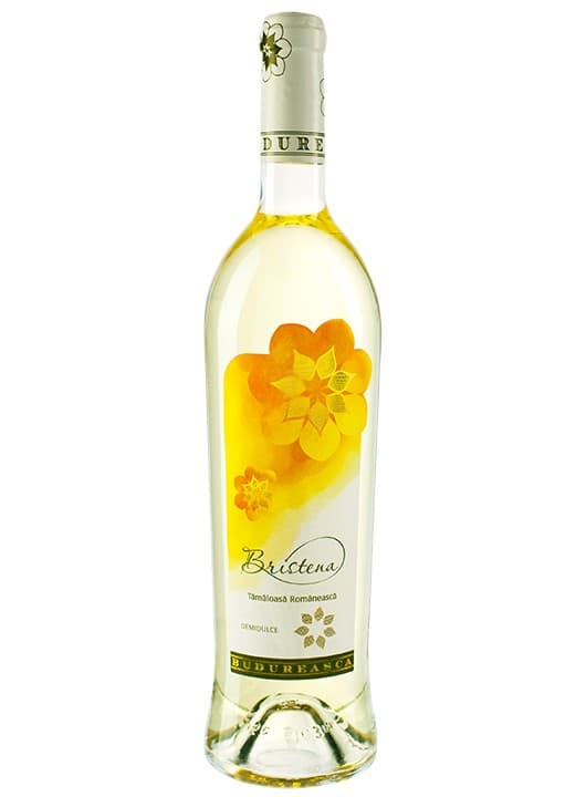Budureasca Bristena Tamaioasa Romaneasca - Vin alb demidulce 0.75l