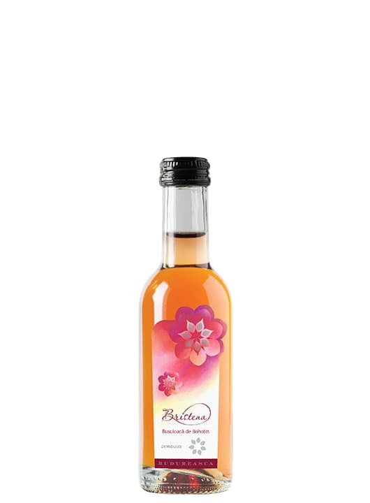 Budureasca Bristena Busuioaca de Bohotin - Vin rose demidulce 0.187l