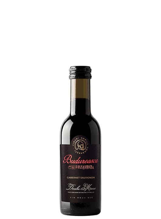 Budureasca Premium Cabernet Sauvignon - Vin rosu sec 0.187l