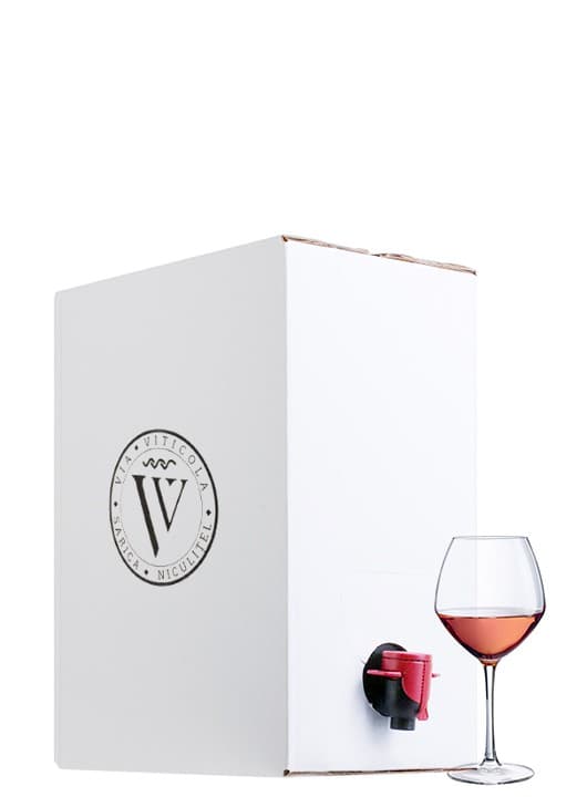 Sarica Niculitel Rose demisec Bag in Box 10L
