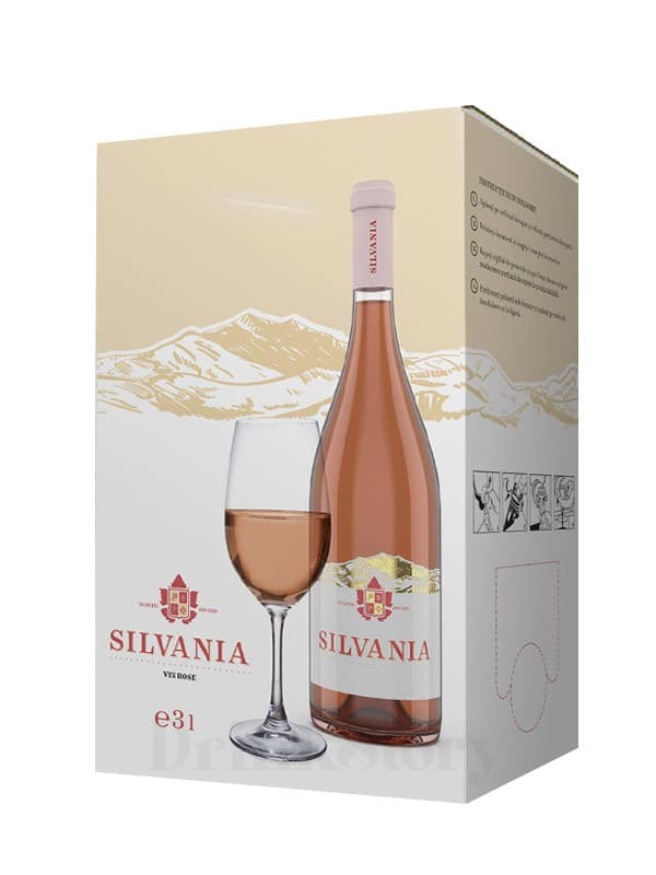 Silvania Pinot Noir Rose Bag in Box 3L Demisec