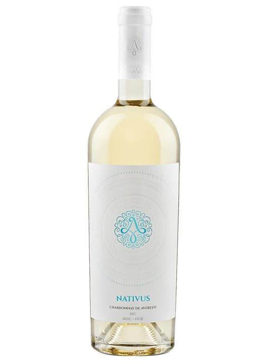 Domeniile Averesti Nativus Chardonnay de Averesti - Vin alb sec 0.75L