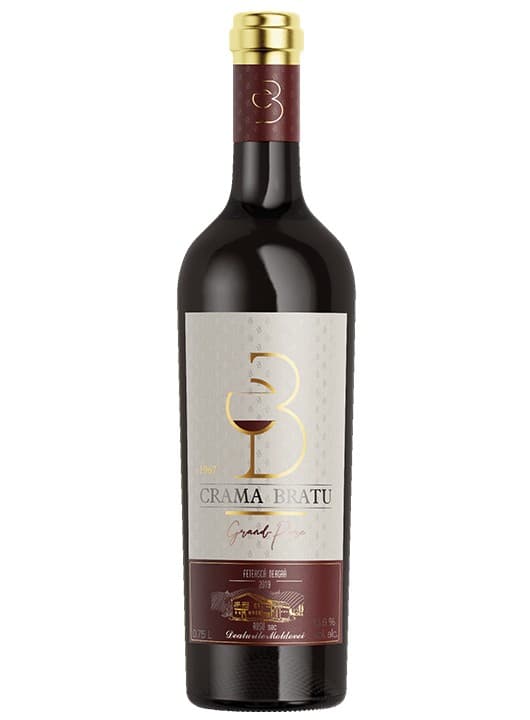 Crama Bratu Feteasca Neagra - Vin rosu sec 0.75L